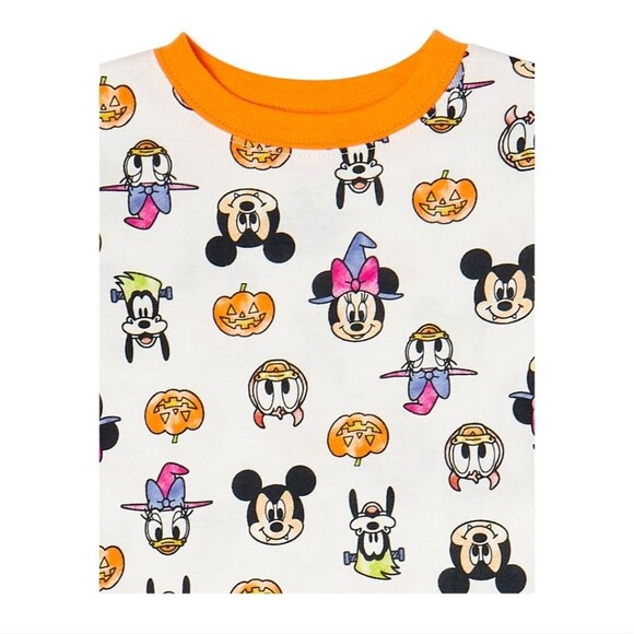 Micky Mouse Halloween Cotton PJs Set Size 2T - Picture 2 of 4